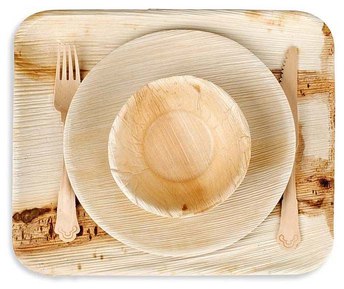 Top Seller Palm Leaf Disposable Plates -100% Biodegradable & Natural Plates - Eco Friendly Areca Nut Plates,Bowls